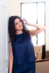 Blusa Jade Animal Print Gris