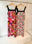 Vestido Capri Fucsia y Negro
