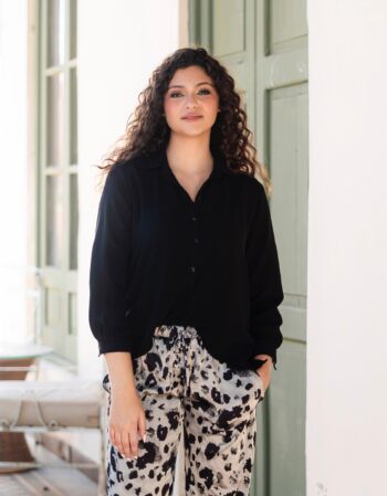 Camisa Emilia Negro