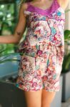 Short Grecia Ornament Fucsia