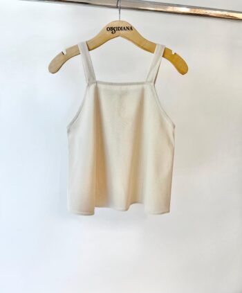 Blusa Donna Lino Beige