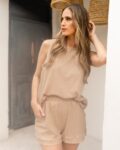 Blusa Gina Yoyo Beige