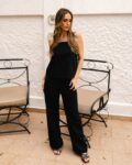 Pantalón Luana Lino Negro