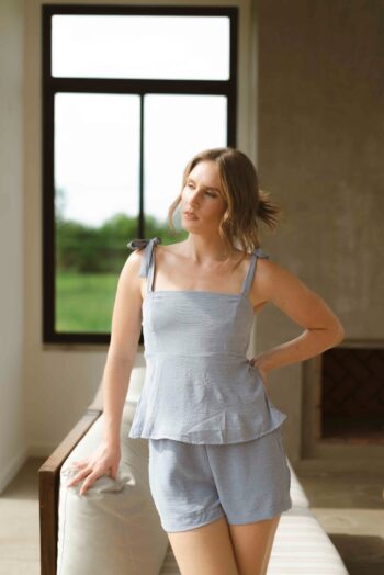 Blusa Lola Cey Azul