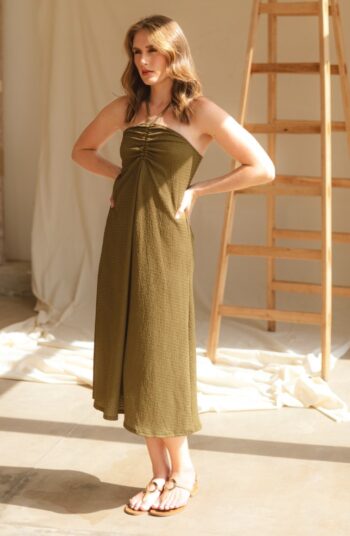 Vestido Ana Yoyo Verde