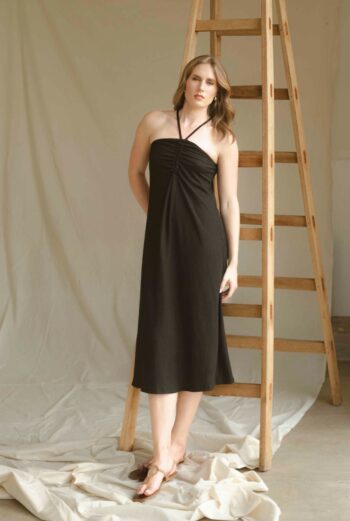 Vestido Ana Yoyo Negro