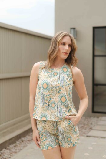 Blusa Carol Print Verde