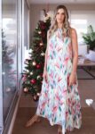 Vestido Ariana Print Verde