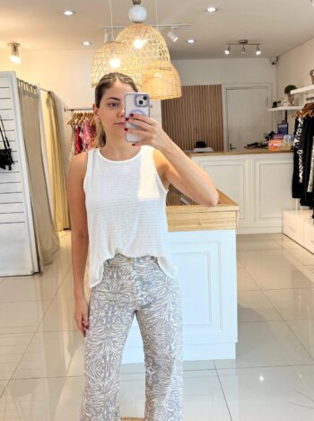 Blusa Gina Yoyo Blanco