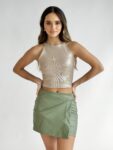 Short Pollera Alexia Verde