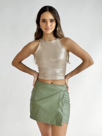 Short Pollera Alexia Verde