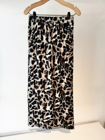 Palazzo Pia Animal Print Gris