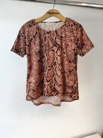 Remera Nina Morley Bordo Piton